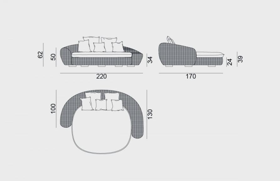 Gervasoni Садовая грядка из смолы Gervasoni outdoor sun-id-1399399 - Вид №4