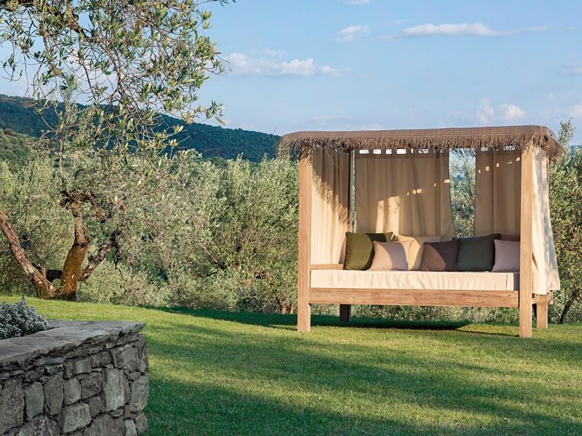 Il Giardino di Legno Грядка из тикового дерева с балдахином Ratio Rati0525 + rati0526 - Вид №3