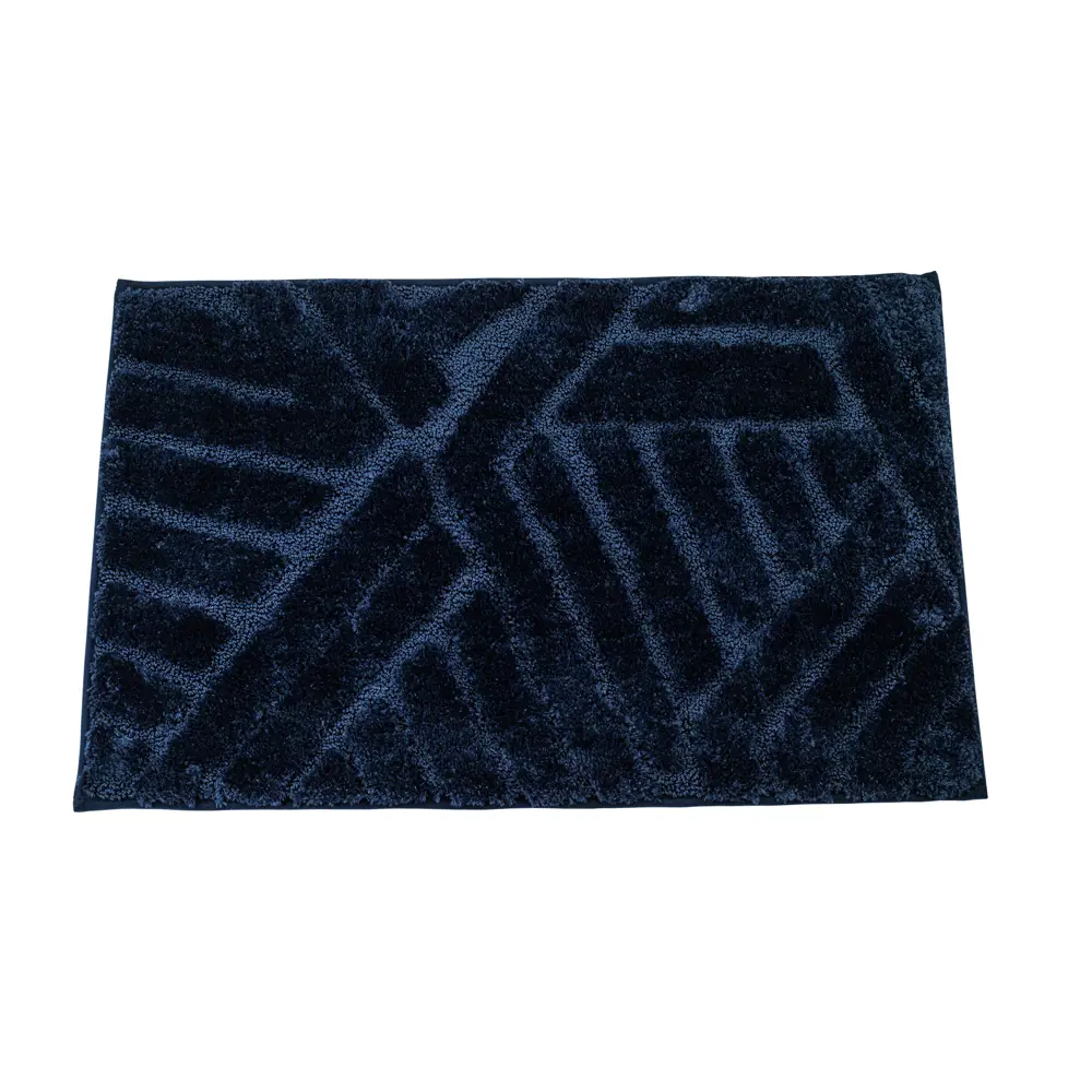 Коврик для ванной SWENSA Noor — уют и безопасность в синих тонах 89379357 STLM-1381934