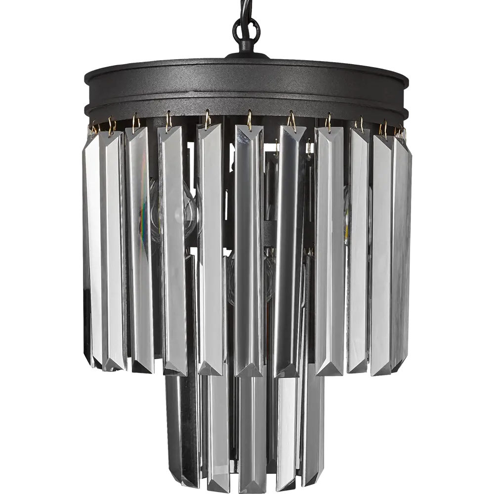 Люстра потолочная Vitaluce Пандора - элегантное черное освещение для интерьера 85630157 STLM-0064663 - Вид №3