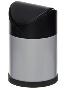 Вёдра с педалью и крышкой Auriga 1.5L Grey NAVAKO