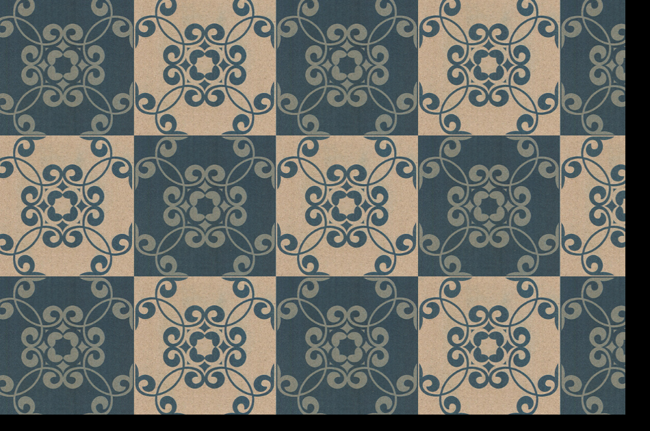 110 023 92 Пробковая настенная плитка Mosaic Mix Blue GRANORTE StoryWall