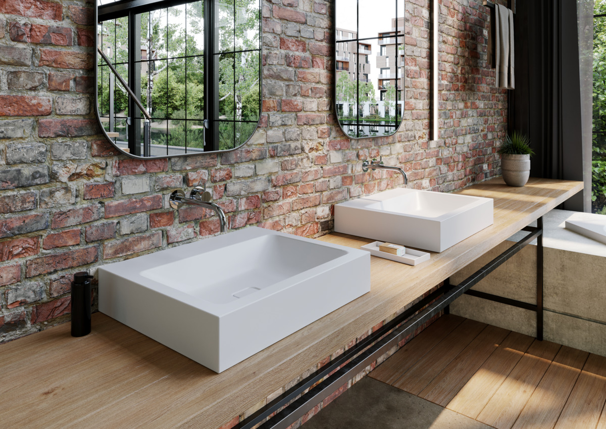 Умывальник KALDEWEI Сталь эмалированная 3085 445 теплый серый 10 30853319445 - Вид №2