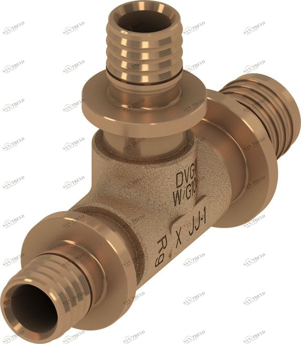 SANIT 710611 Снижение, PE 100, SDR 11, короткий, эксцентричный TECEflex