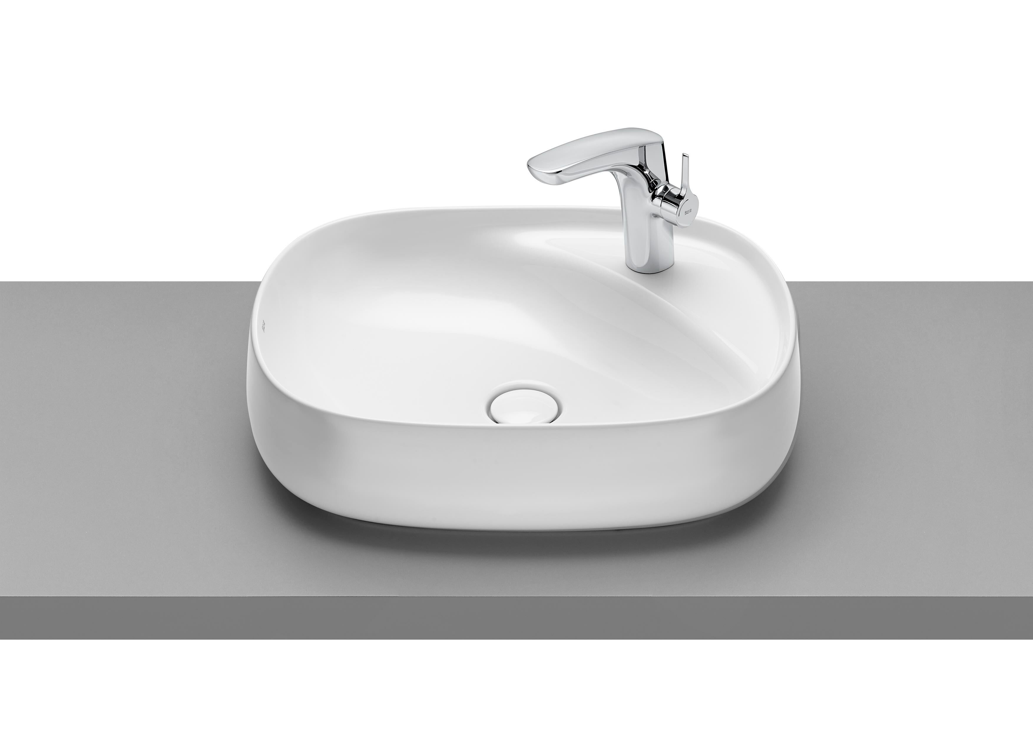 Керамическая столешница прямоугольная раковина Roca Beyond ARCH-00070976 - Вид №7