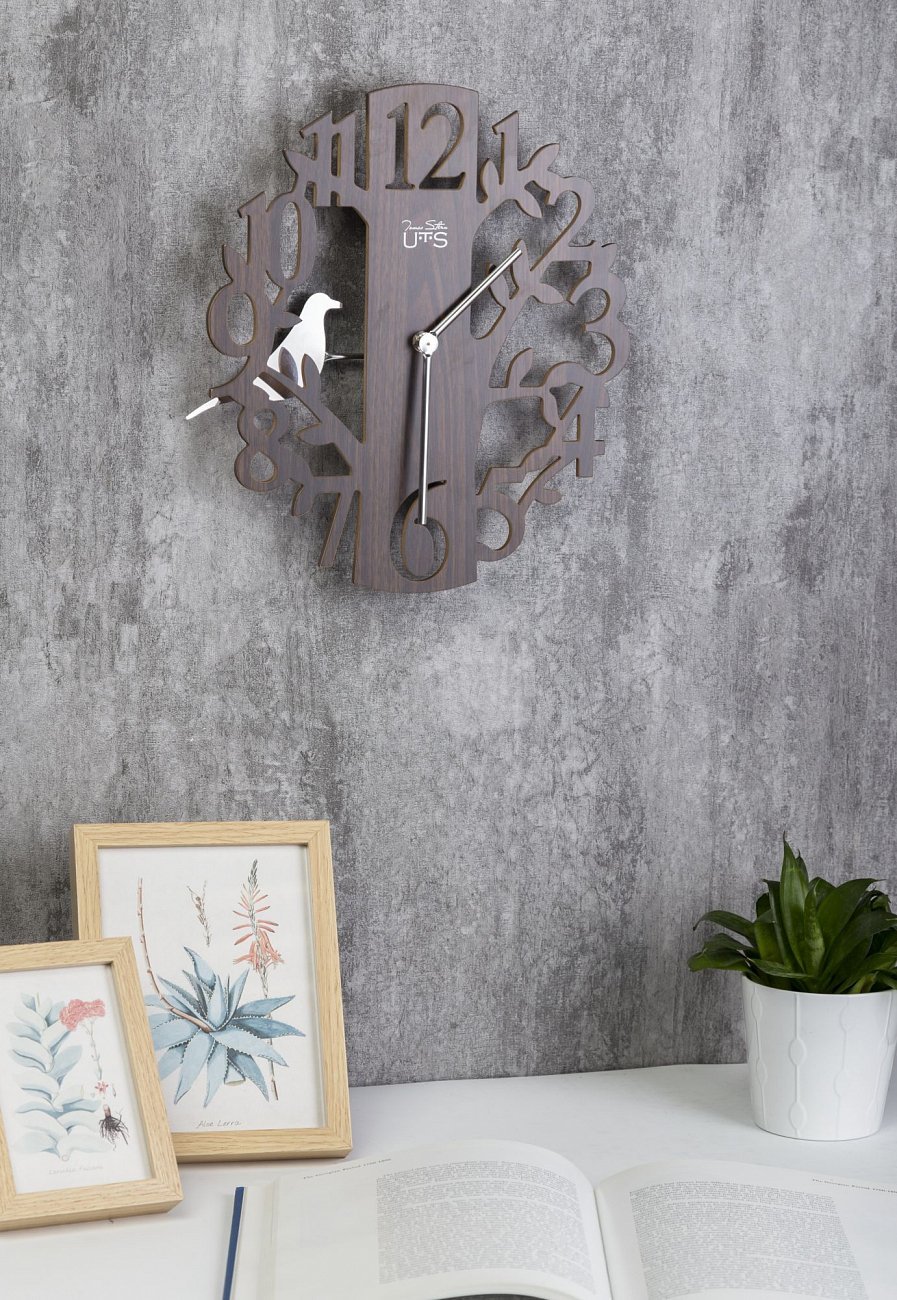 Часы настенные коричневые Tomas Stern 4031 TOMAS STERN  00-3872698 Коричневый  - Вид №1