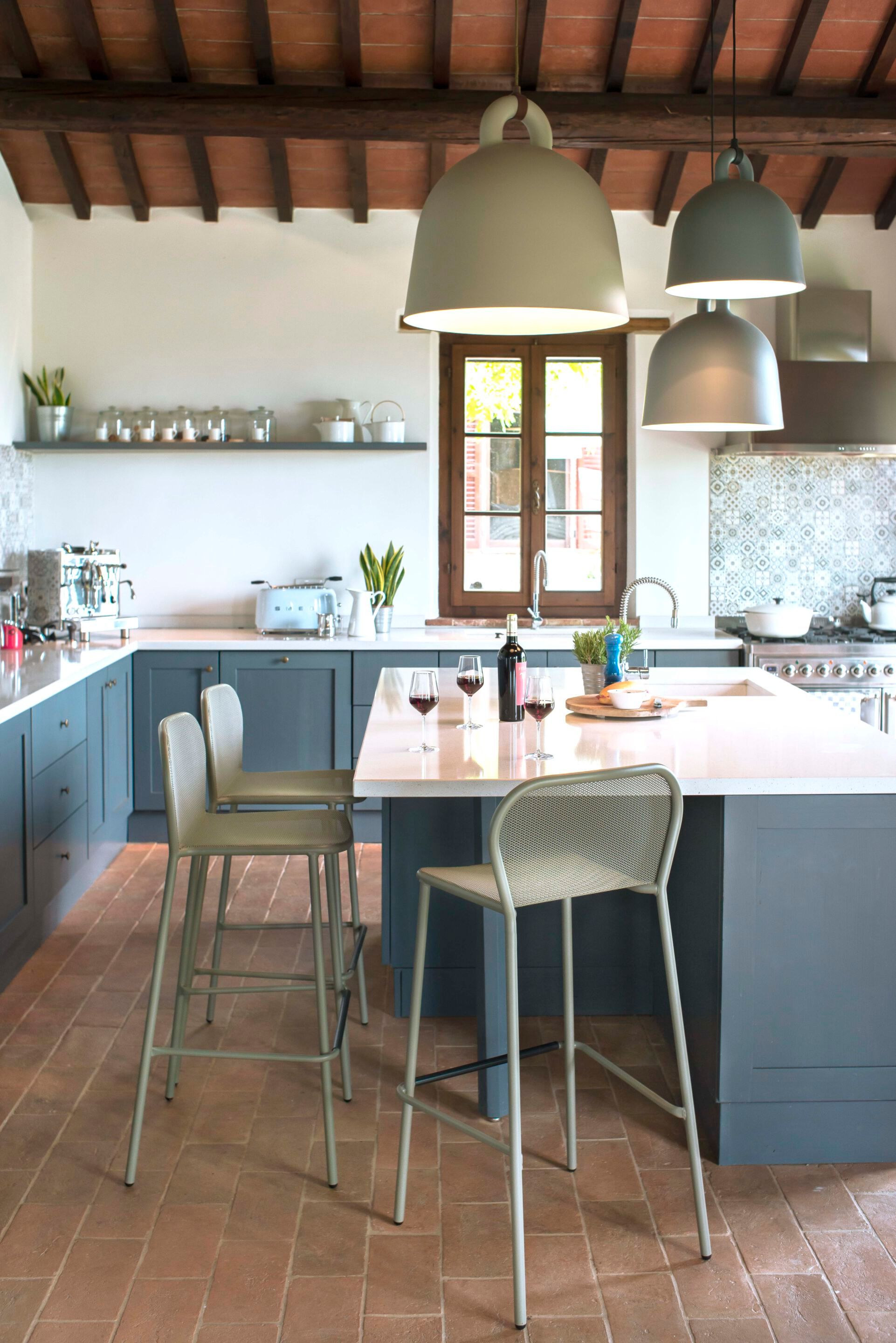 Стальной штабелируемый высокий садовый стул emu Darwin ARCH-00093011 - Вид №3