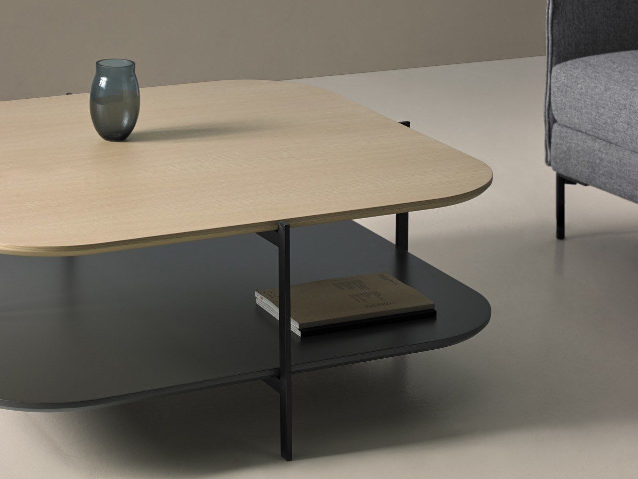 Низкий журнальный столик с журнальной стойкой Kendo Mobiliario ARCH-00072287 - Вид №6