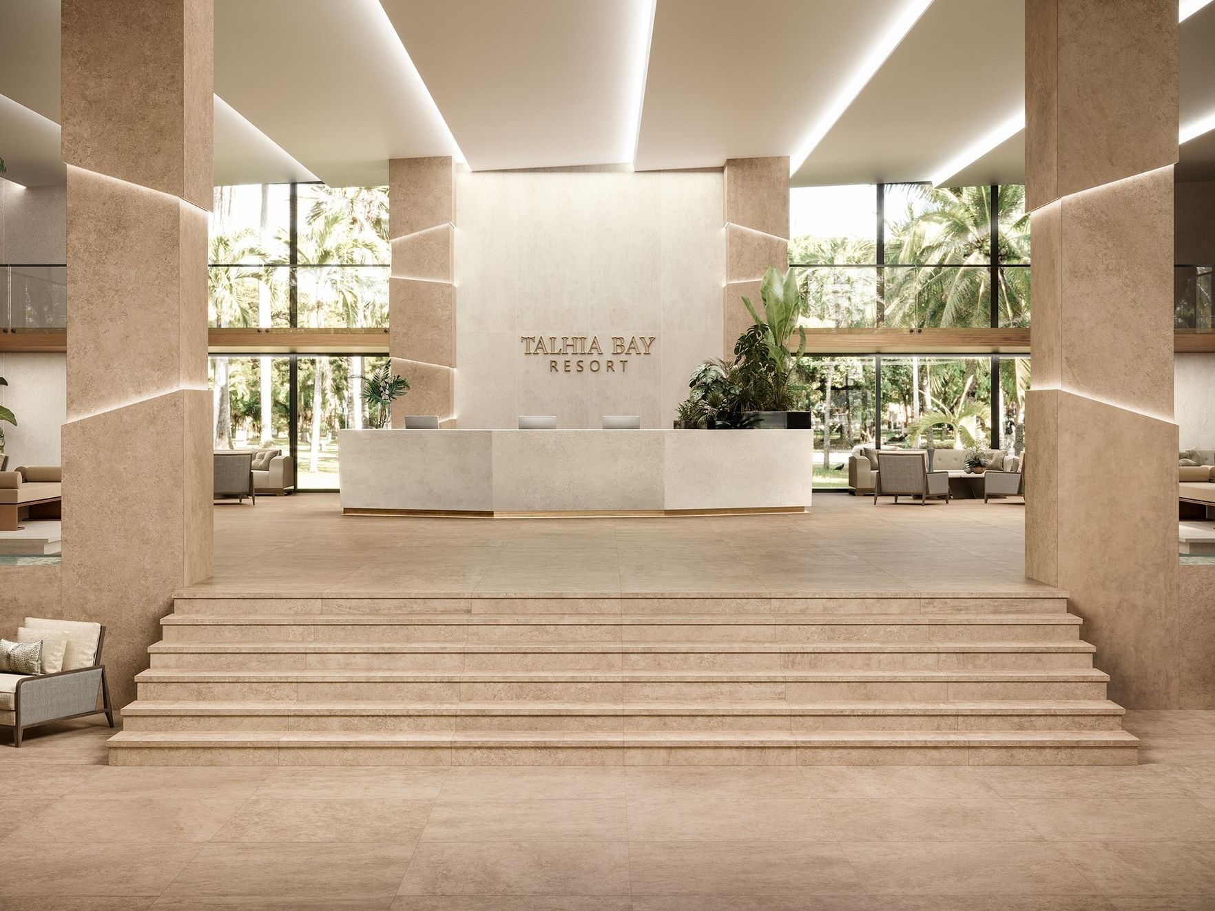 Пол из керамогранита с эффектом камня Atlas Concorde Lims ARCH-00023095 - Вид №3