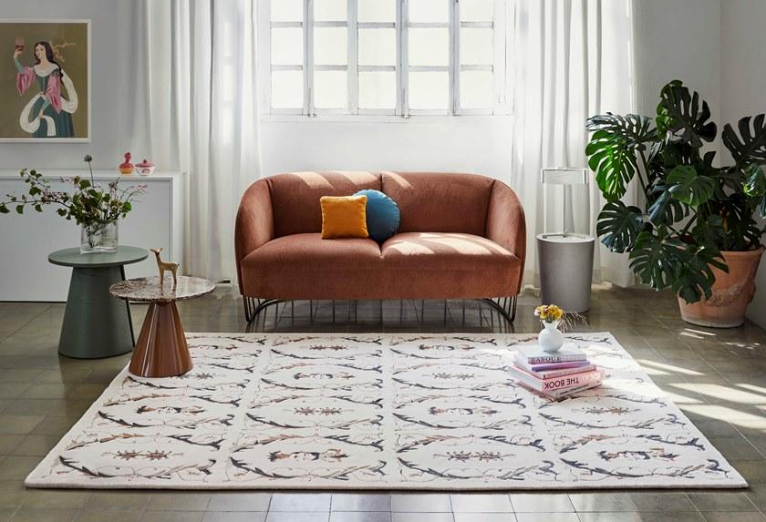 GAN Прямоугольный шерстяной коврик ручной работы с рисунком Dreams sun-id-1429850 - Вид №5