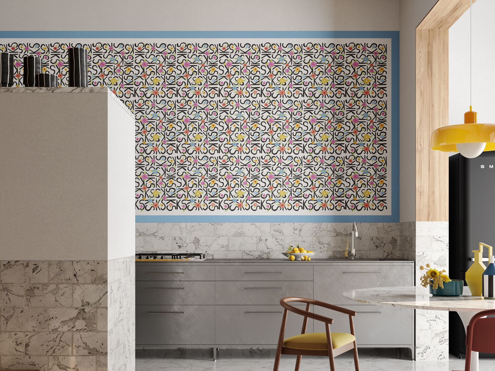 Обои с цифровой печатью Inkiostro Bianco Ken Scott Unconventional ARCH-00093829