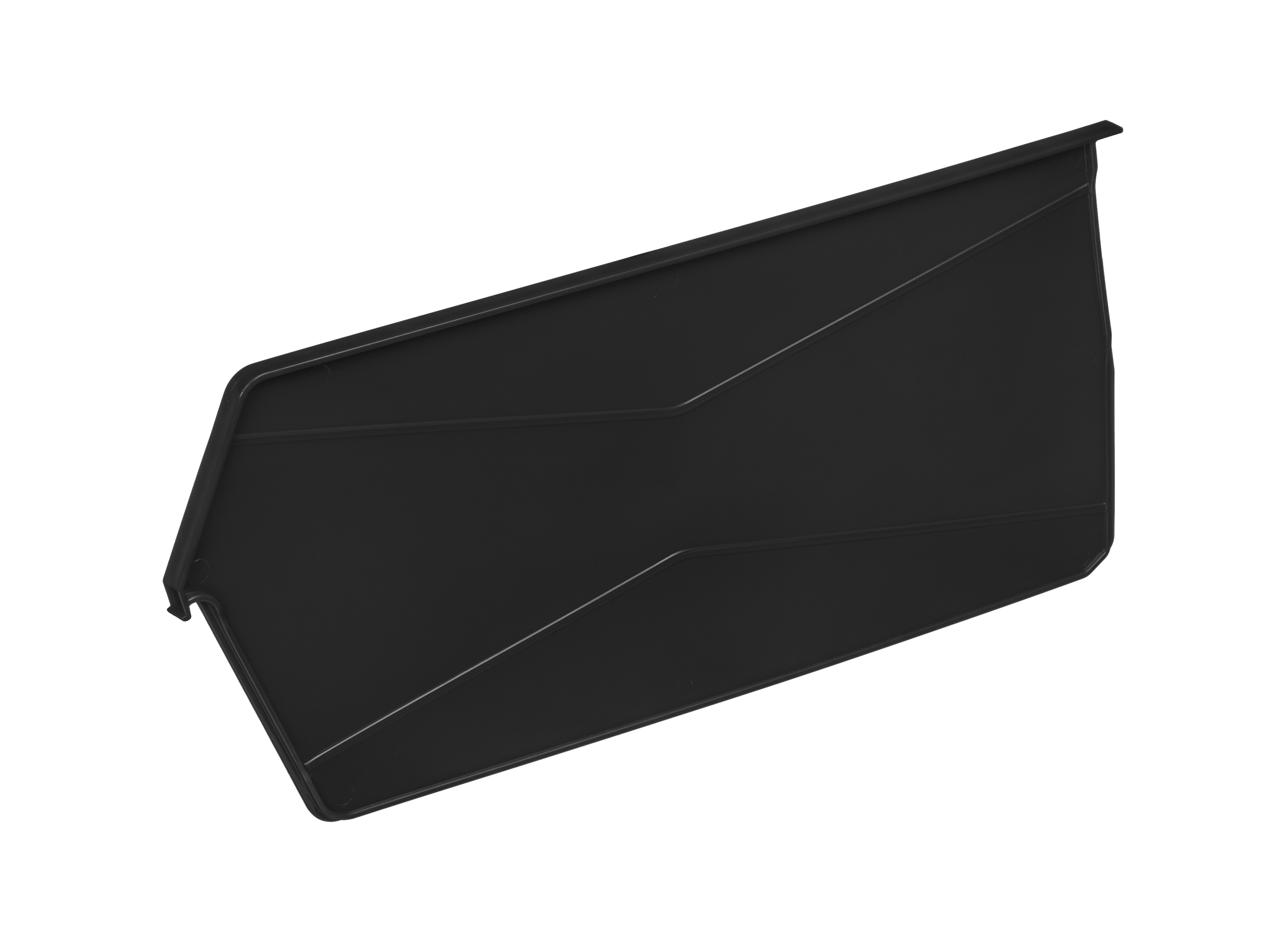 84001276 Разделитель для лотка размер М черный 213х114х5 мм STLM-0046026 БЫТПЛАСТ 