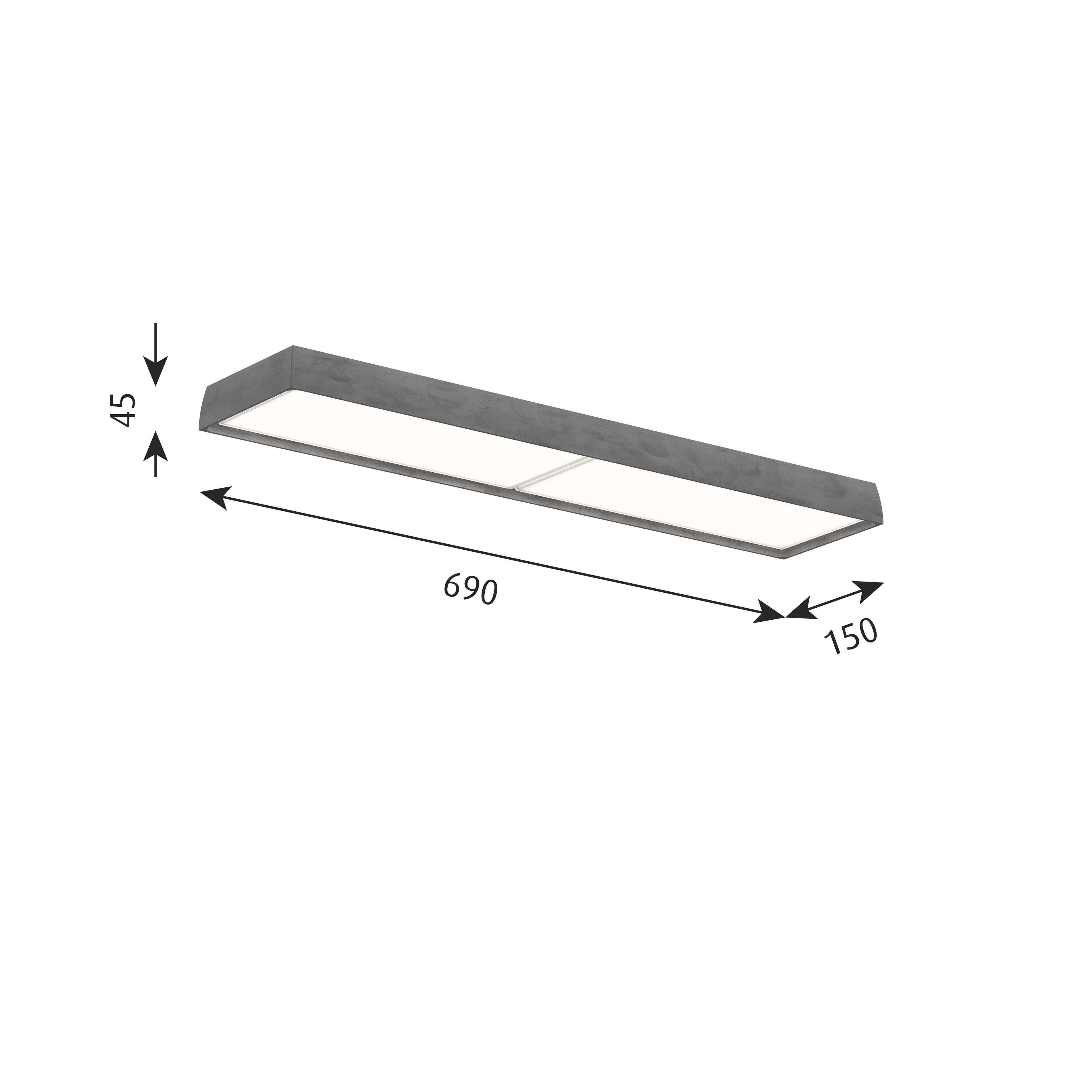 Литой алюминиевый настенный светильник / потолочный светильник Louis Poulsen LP Slim Box ARCH-00059542 - Вид №4