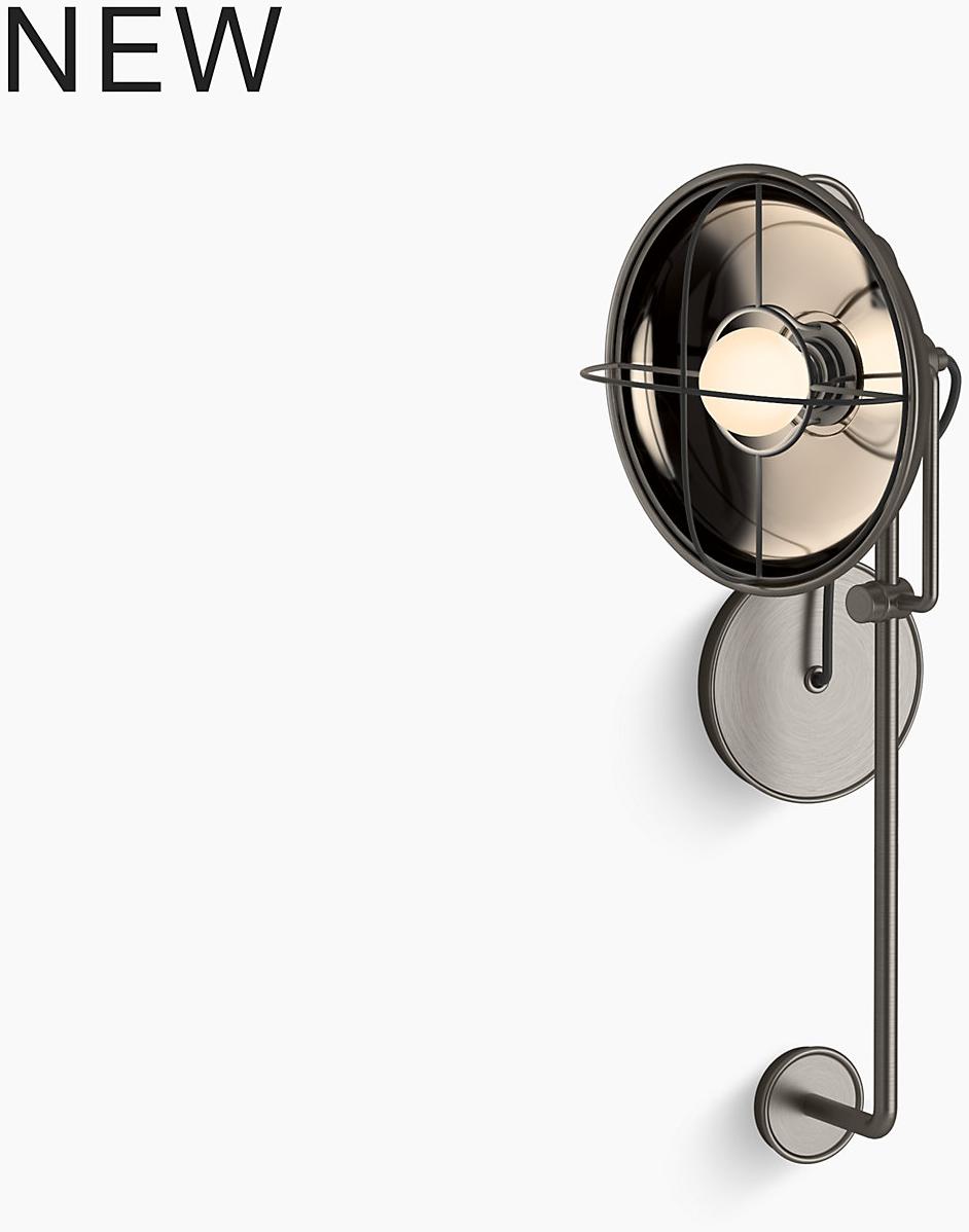 KOHLER Современная ферма бра раздвижной с одной лампой K-23667-SC01-CPL  - Вид №9