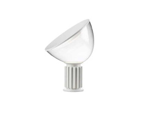 Алюминиевая и стеклянная светодиодная настольная лампа