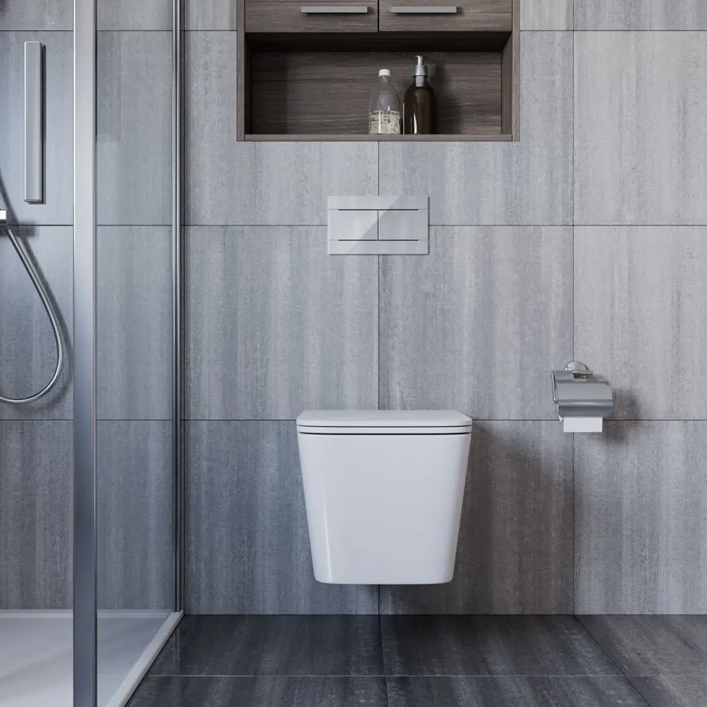 Santreyd Подвесной унитаз с системой Tornado и микролифтом 89264216 Olibau STLM-1362606 - Вид №3