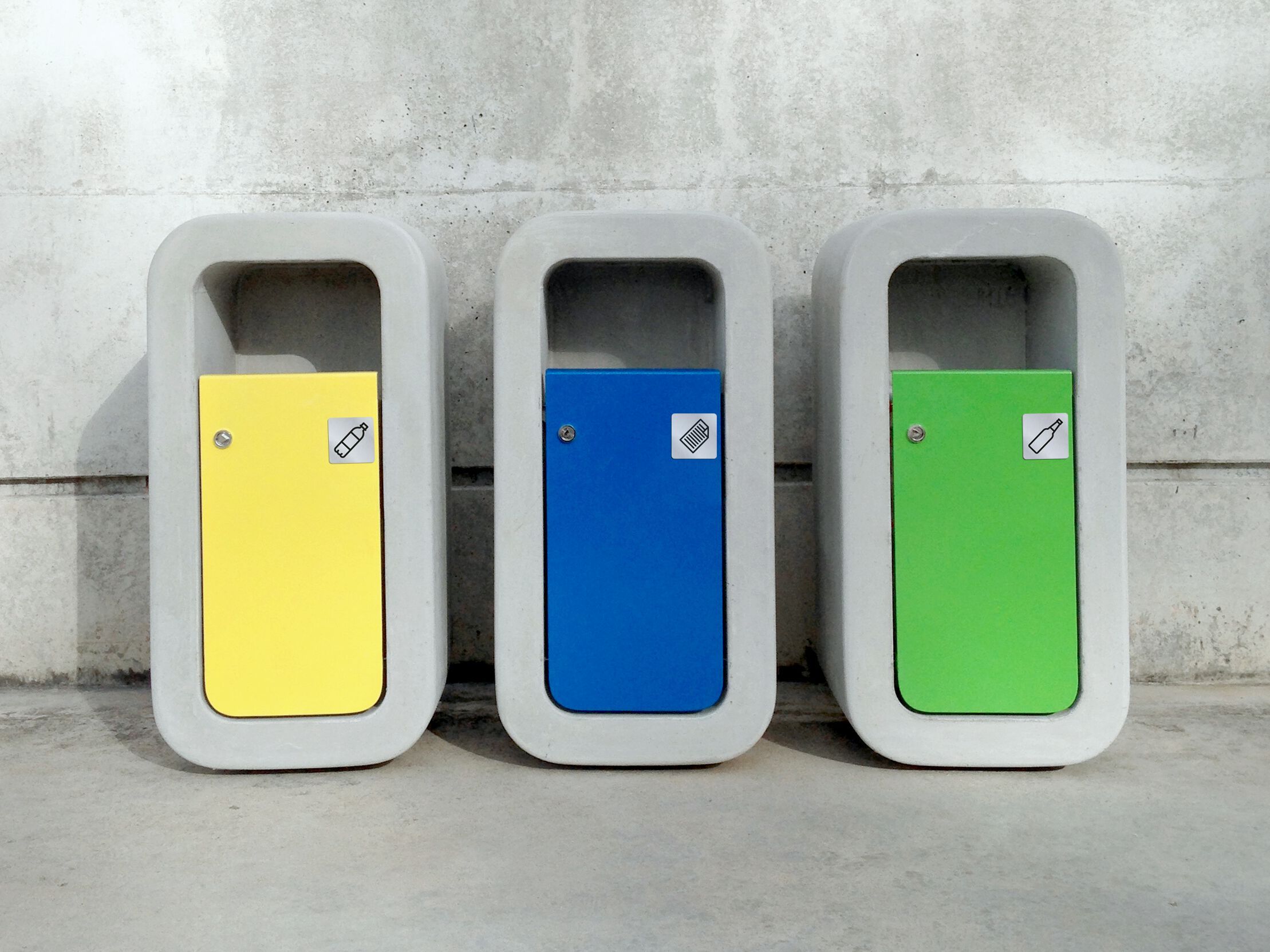 Бетонные стойки для мусора для утилизации отходов SIT Kid ARCH-00024196