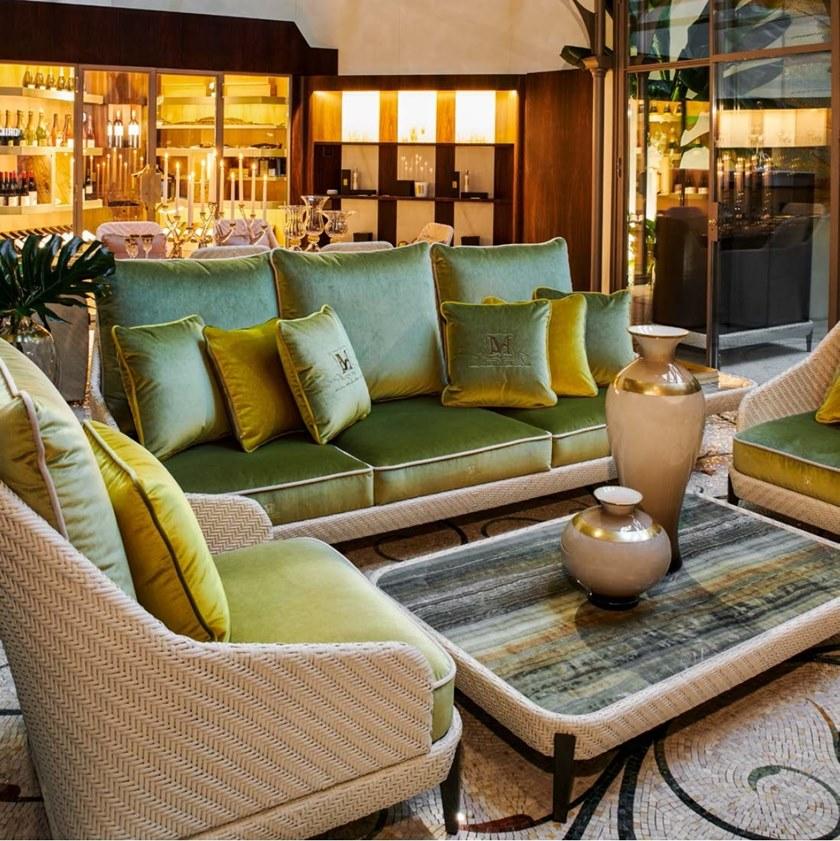 Samuele Mazza Outdoor Низкий садовый стол из смолы Aralia sun-id-1490493 - Вид №1