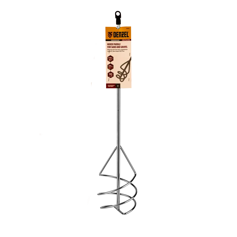 Насадка-миксер Santreyd SDS Plus для строительных смесей 120×600 мм 83112618 STLM-0039092 - Вид №3