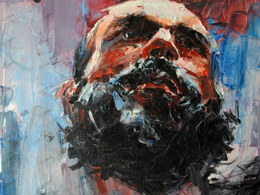 MOMENTI Авторский художественный принт Crazy home paintings Sd-002