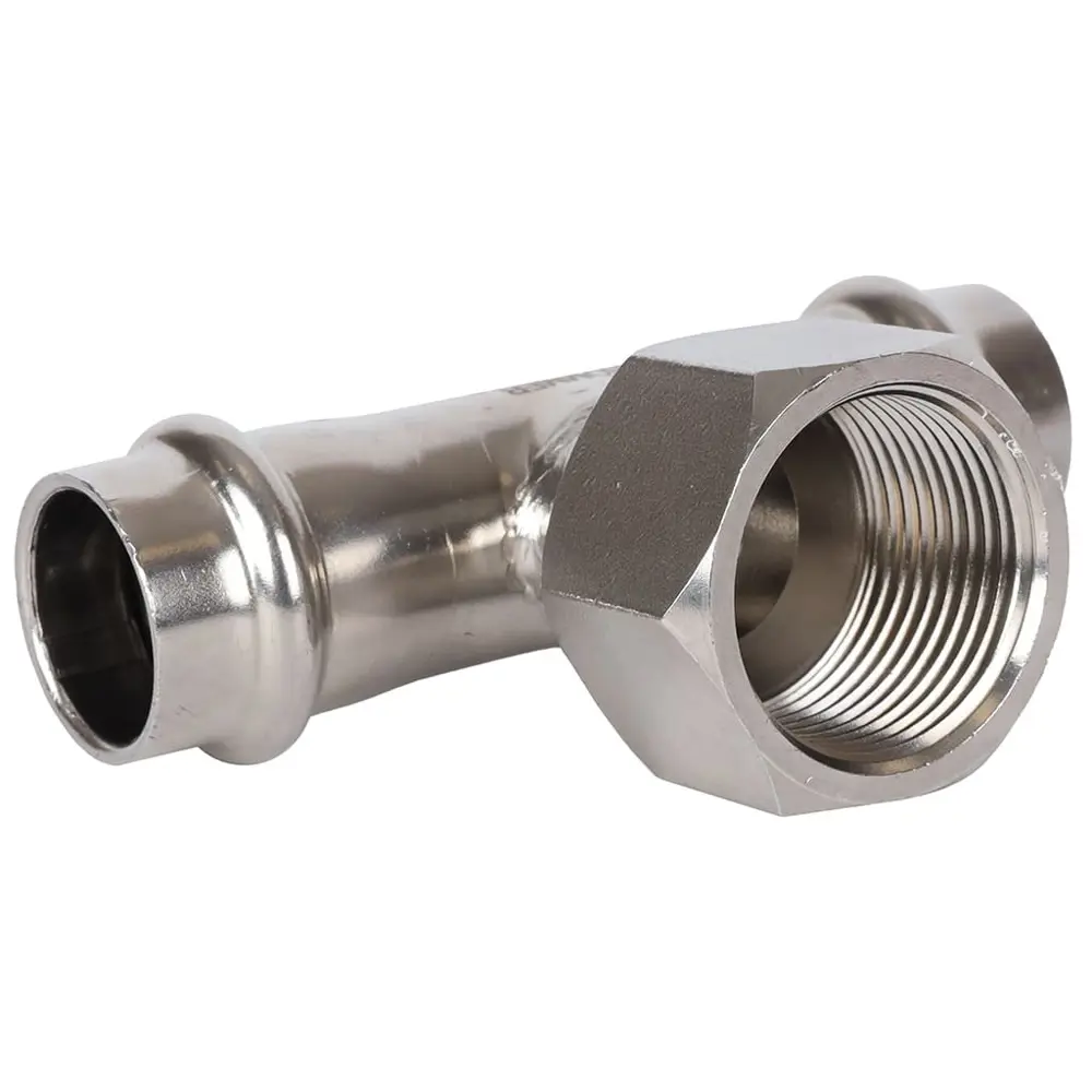 Тройник переходной Rommer 3/4"x18 мм ВПр-ВР нержавеющая сталь STLM-2088182