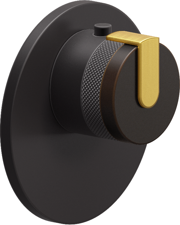 E-8027-R1OBE-L1BAU-GM-T Термостатический переключатель 3/4-Внешняя часть GRAFF MOD+