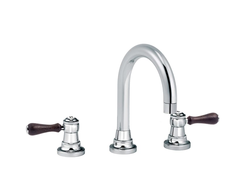 Смеситель для раковины с 3 отверстиями rvb 1935 WOOD ARCH-00015442