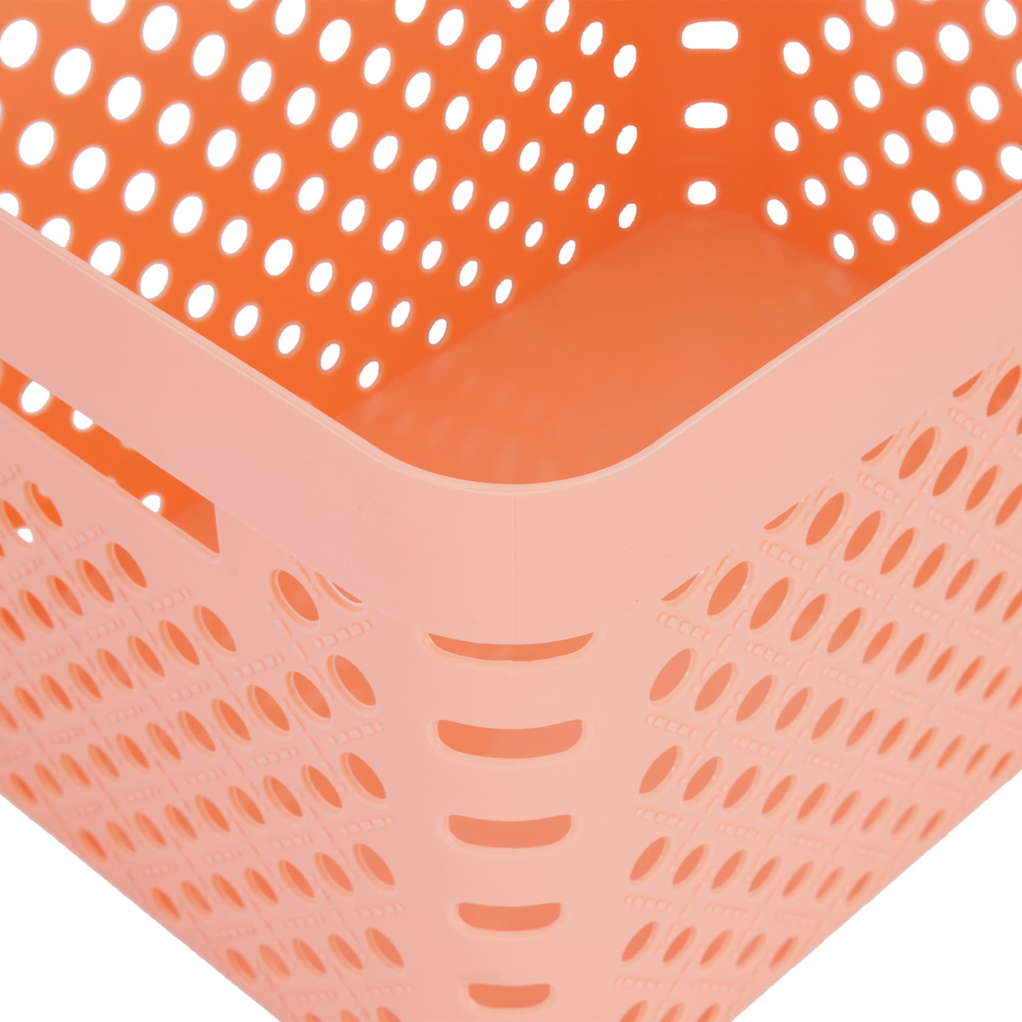 82999629 Корзина Eternity, 360x270x220 мм, 17 л, полипропилен, цвет коралловый Santreyd  - Вид №3