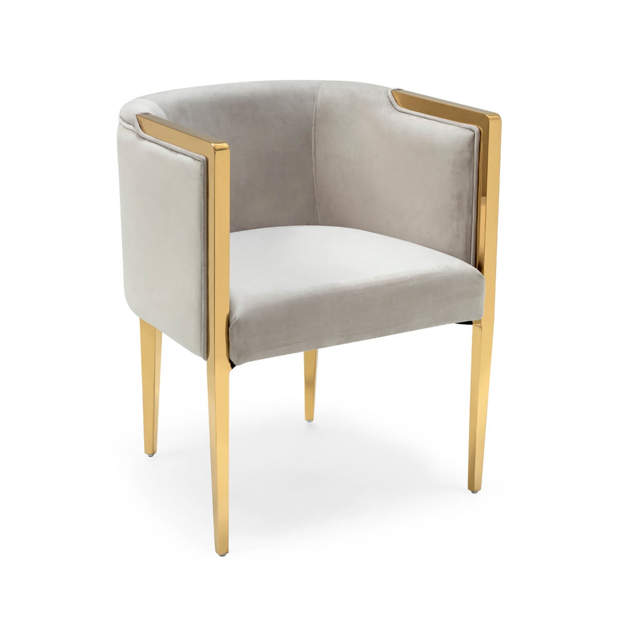 700417-TG ABHIKA СТУЛ GARDA ROUND THYME/GOLD  - Вид №6