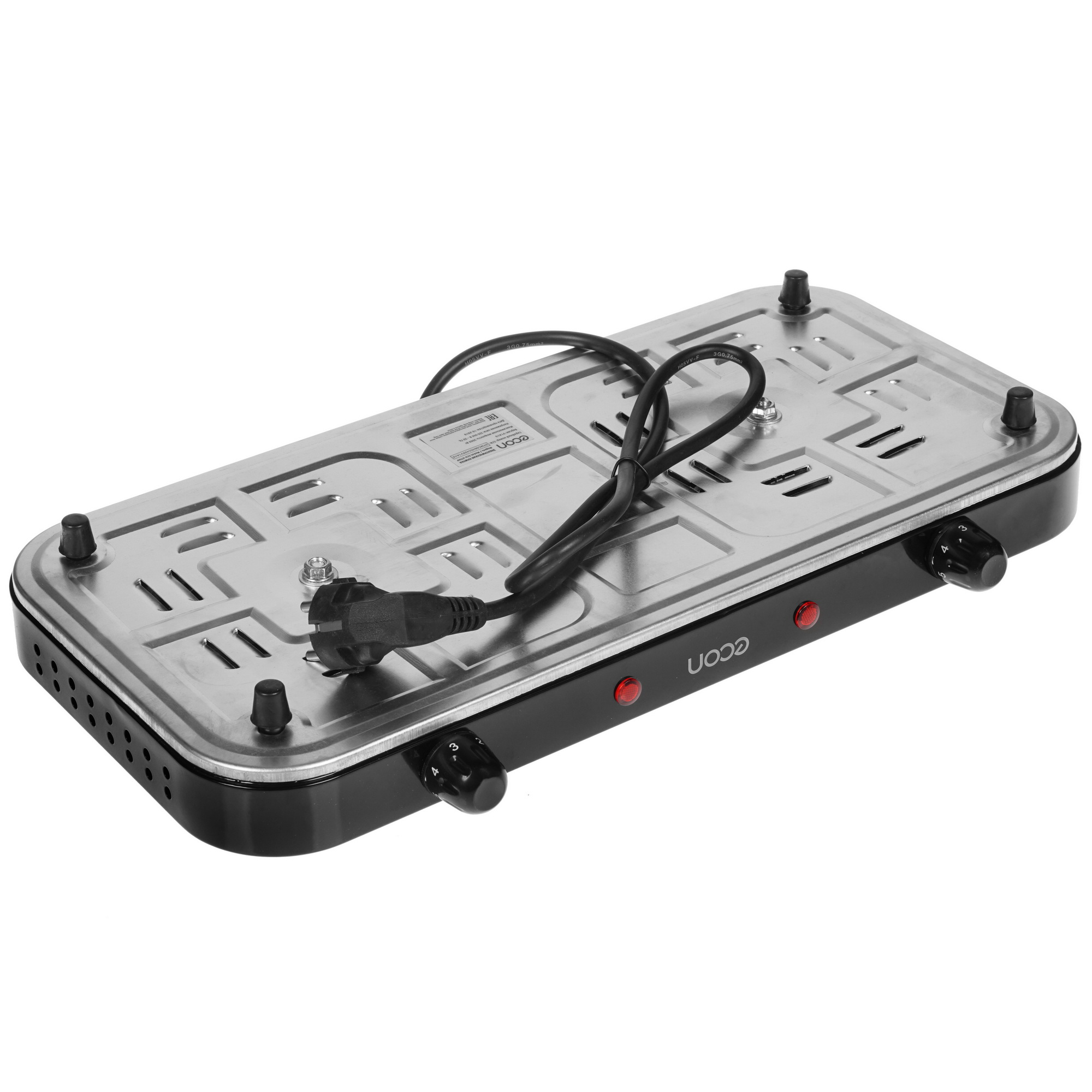 8151319 Плита компактная электрическая ECON ECO-211HP черный STDN-0078564 - Вид №3