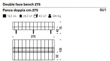 Moroso Модульная скамейка с мягкой спинкой Waiting sun-id-1509020 - Вид №3