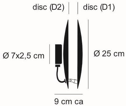 Catellani & Smith Аппликация светодиода Lederam sun-id-1401695 - Вид №5