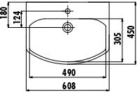 SR260-00CB00E-0000 SORTI Полупьедестал Creavit Sorti  - Вид №1