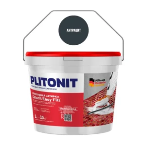 91333387 Затирка Plitonit эпоксидная Colorit Easy Fill 2 кг антрацит STLM-0948306