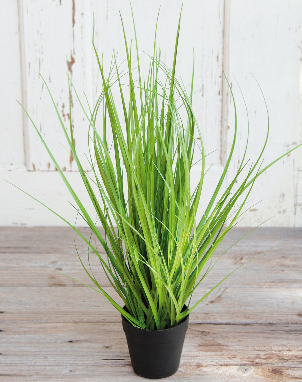 4833 883 a3 Искусственный куст из травы, горшечный, 48 см, зеленый H-andreas  - Вид №1
