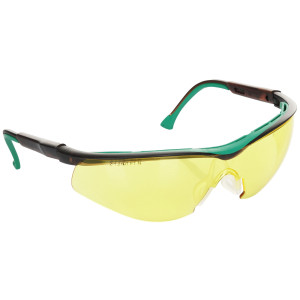 Очки защитные KRAFTOOL 110318 желтый 9156455