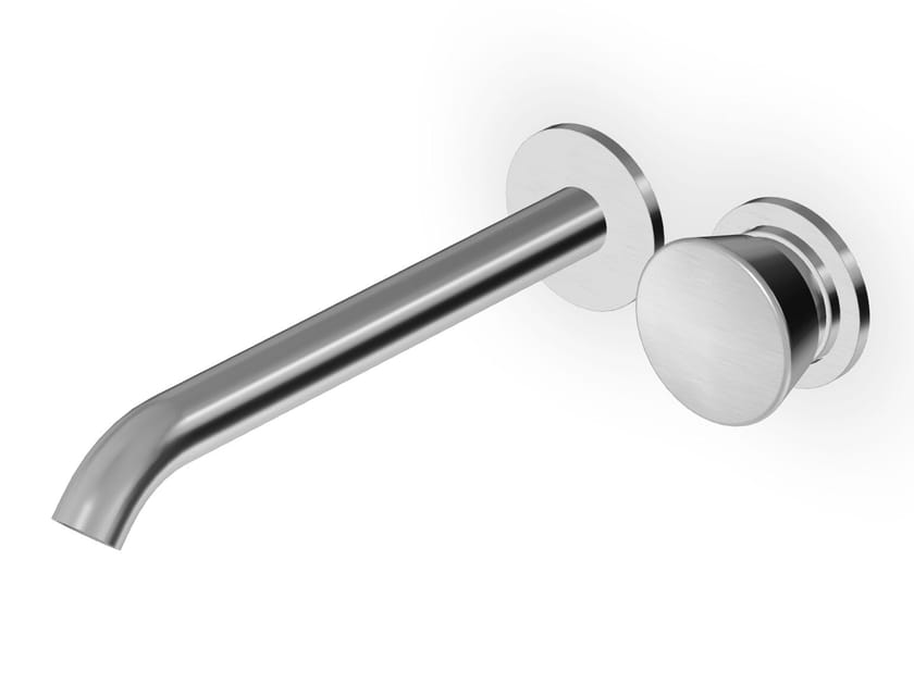 Однорычажный смеситель для раковины из нержавеющей стали Zucchetti Sablier ARCH-00009805