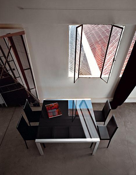 Kristalia Раздвижной стол из алюминия и стекла Sushi sun-id-1395190 - Вид №1