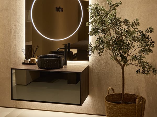 Мраморная столешница круглый умывальник Inbani HERITAGE38 ARCH-00000678 - Вид №3