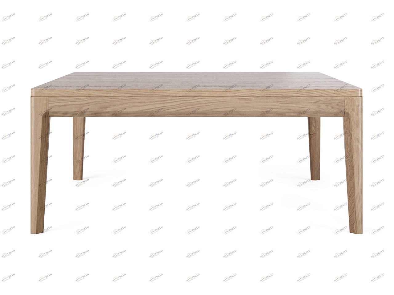 Журнальный столик квадратный 80 см осветленный дуб Case №2 THE IDEA  210087 Бежевый 