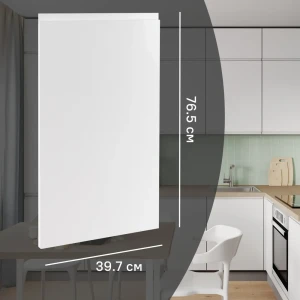 Фасад кухонного шкафа Токио 39.7x76.5 см KONSENSA ЛДСП цвет белый