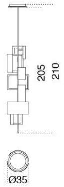 Gallotti&Radice Светодиодный подвесной светильник из латуни sun-id-1436661 - Вид №3