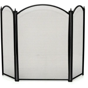 Экран трехстворчатый 03021 BK, цвет чёрный
