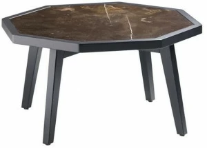 Potocco Восьмиугольный мраморный журнальный столик Otta 940/t