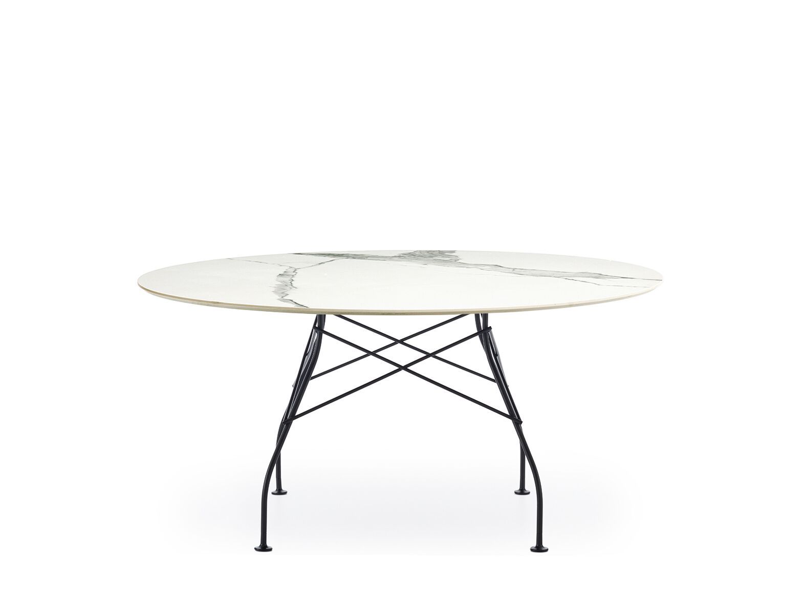 Круглый обеденный стол из керамогранита Kartell GLOSSY XXL ARCH-00076055 - Вид №9