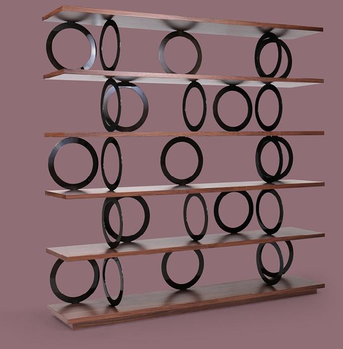 Borzalino Модульный открытый книжный шкаф sun-id-1493906 - Вид №5