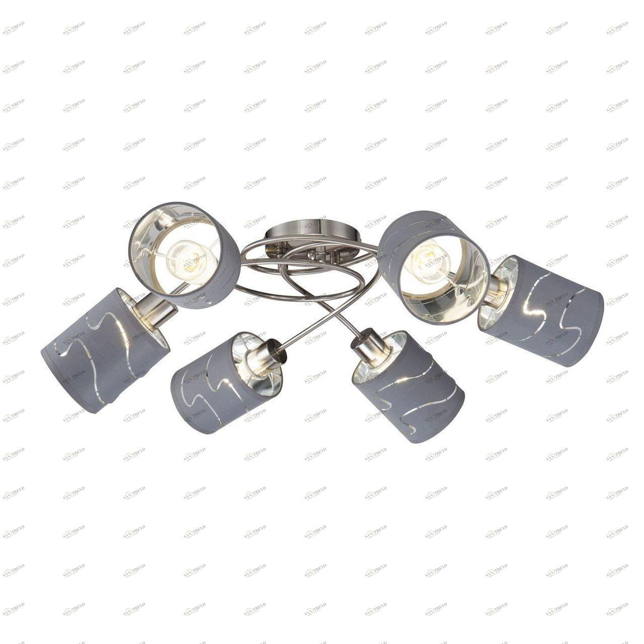 Потолочная люстра Freya Joell FR5001CL-06N FREYA JOELL 220252 Серый 