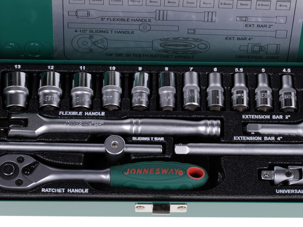Набор инструментов Jonnesway S04H2118S 6614661 STDN-0057144 - Вид №2