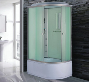 Душевая кабина NG- 3320-14L (1200х800х2150) высокий поддон(45см) стекло МАТОВОЕ