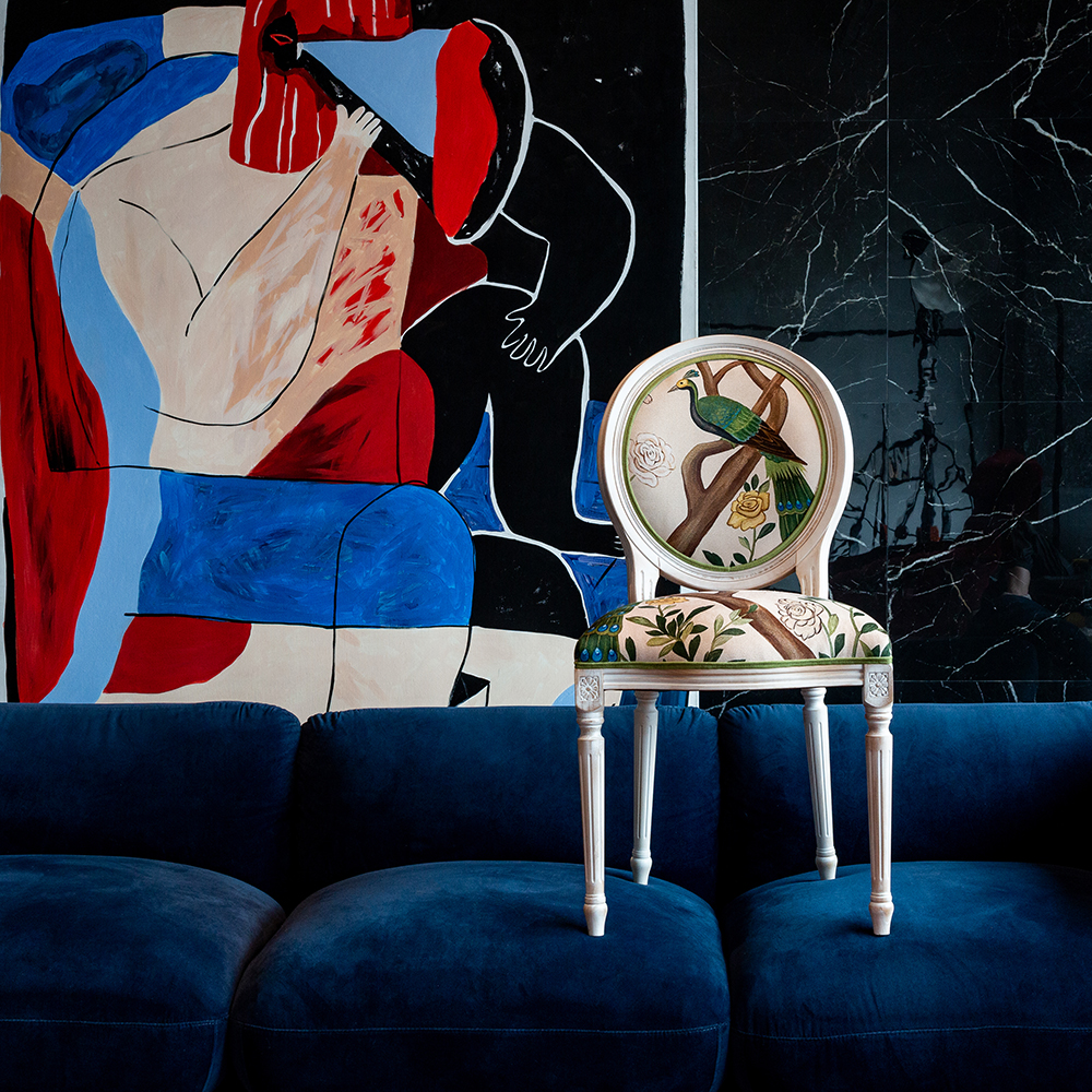 21060742 Стул «Индокитайский зелёный павлин» (версия 2) Object Desire  - Вид №13